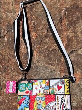Brighton Glam Girl Crossbody Pouch NWT Fashionista Phone Bag Tom Clancy